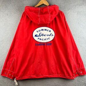Vintage 90s Gap Summer Sports Pacific  Half Zip Anorak Windbreaker Jacket L